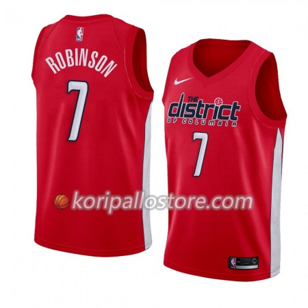 Washington Wizards Devin Robinson 7 2018-19 Nike Punainen Miesten Pelipaidat Swingman 
